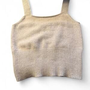 Allude Cashmere Gray Tank Top (sz XS) 395